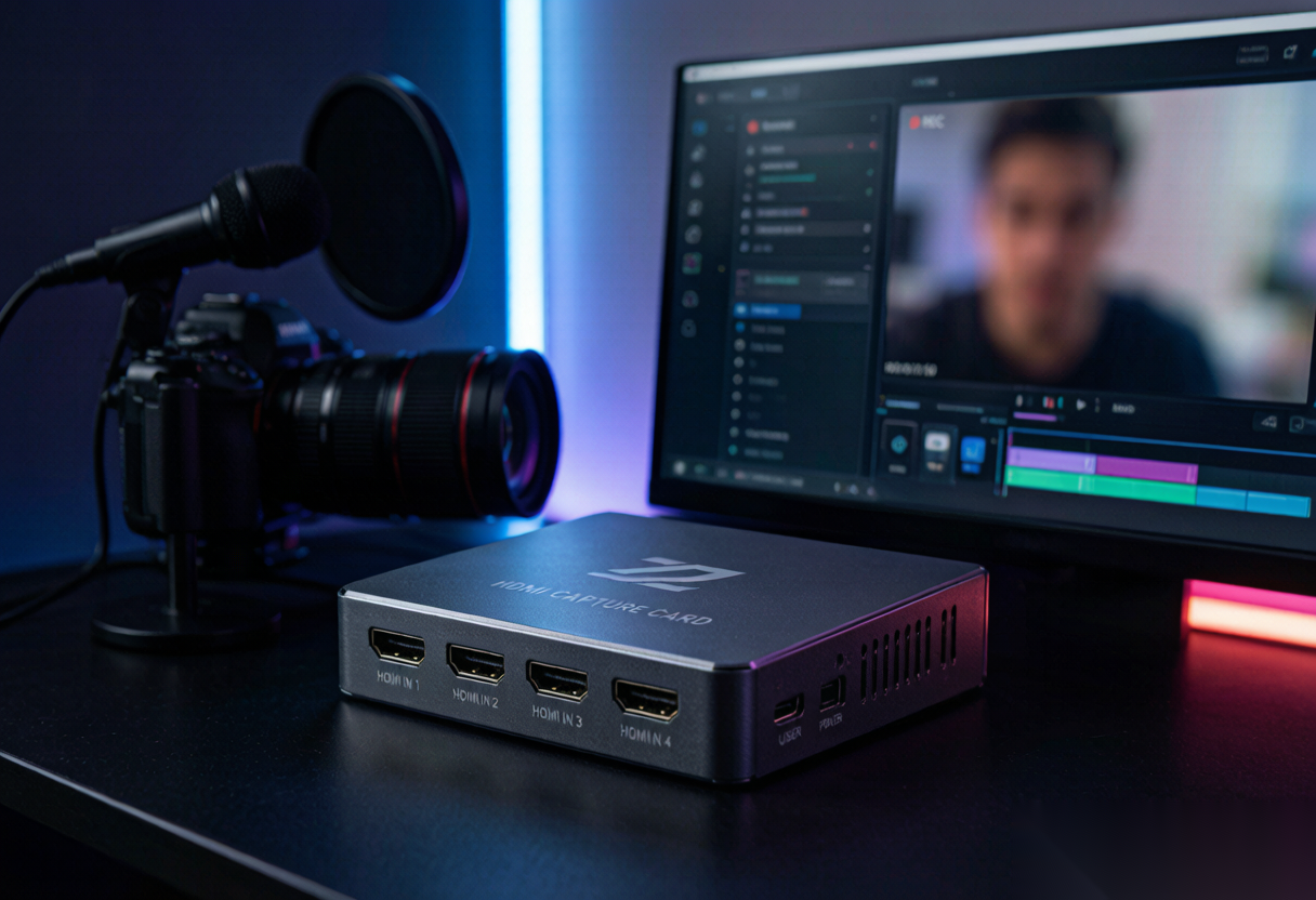 ZST-YR11 Capture Card streaming setup